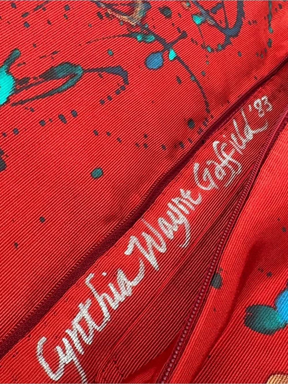 Cynthia Wayne chic red